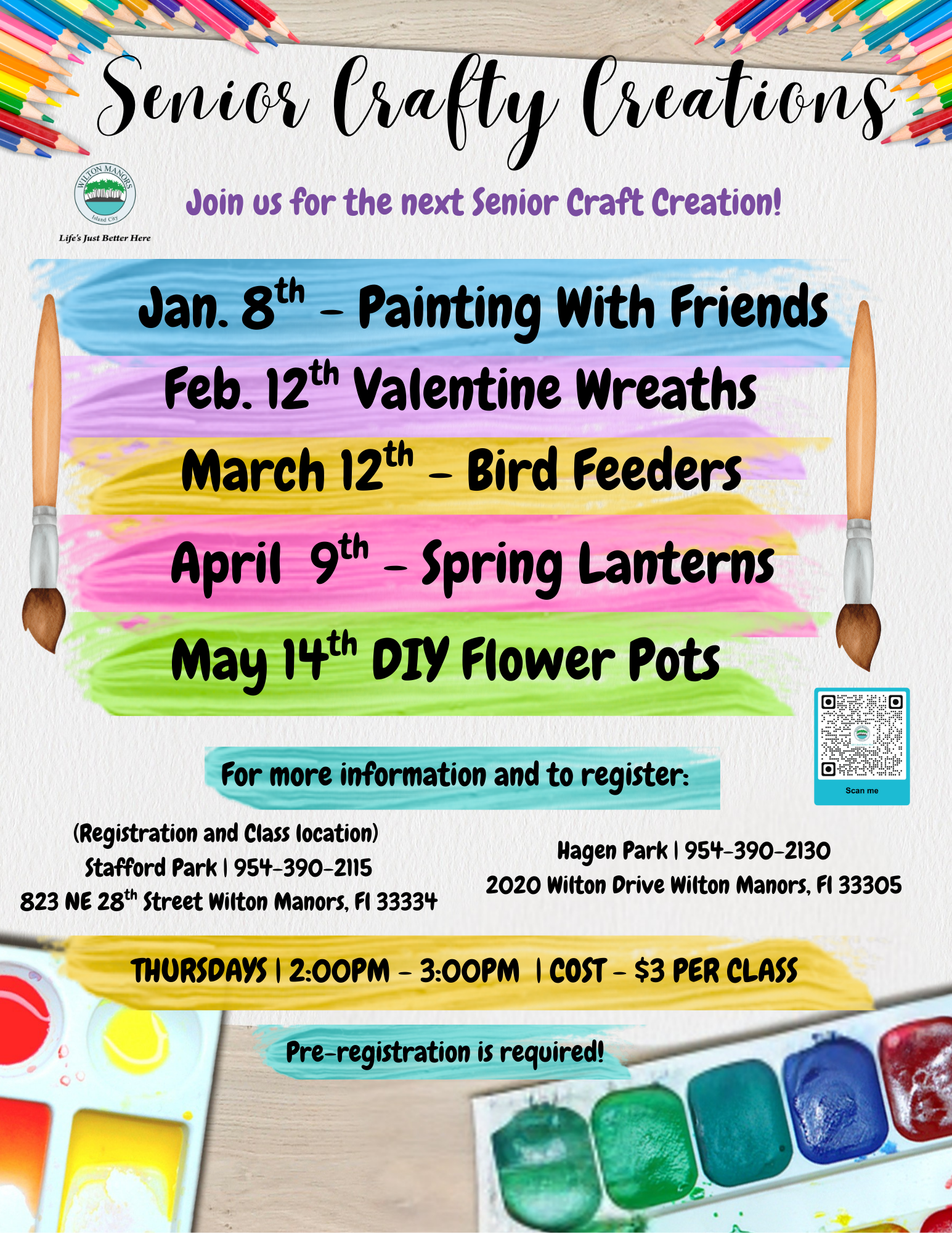 Senior Crafty Creations (Flyer)